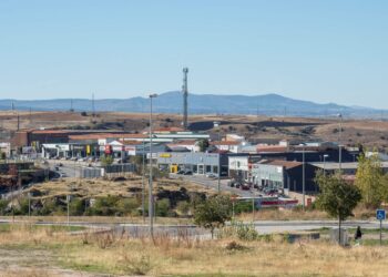 Vista del polígono industrial El Cerro en Segovia./ E.A.
