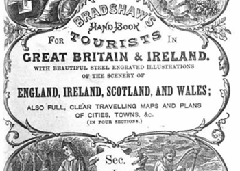 1882 Bradshaws guias de viaje. Inglaterra e Irlanda