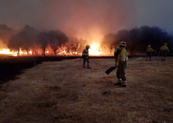 Hoy se ha declarado un nuevo incendio en Berlanga del Bierzo, que ha alcanzado el nivel 2 del IGR.