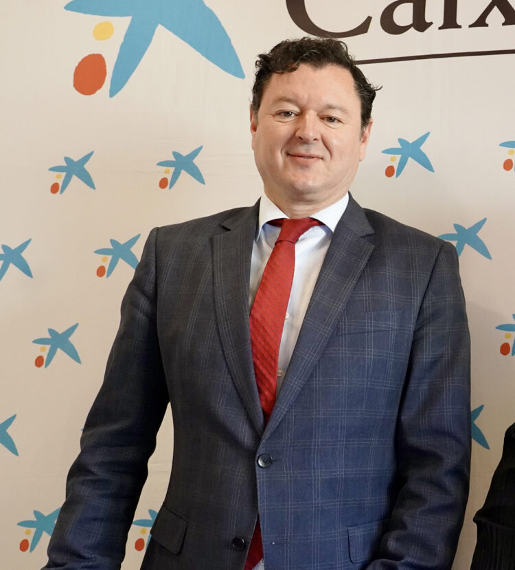 Gerardo Cuartero, director territorial de Caixabank. / Campillo