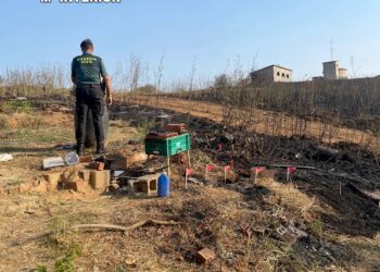 El fuego podría haber sido causado por una hoguera para cocinar.