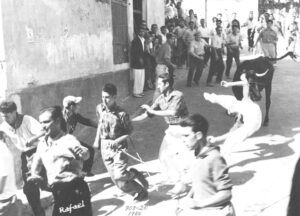 1956, la res coge al mozo.