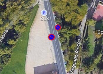 plano de la zona afectada/POLICÍA DE SEGOVIA