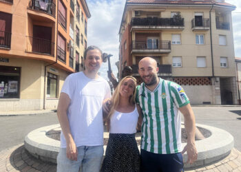 Miembros de la Asociación de Peñas del Vilorio (APV), de Cantalejo.