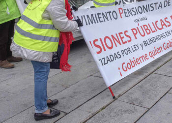 Movilización por el sistema de pensiones. / KAMARERO