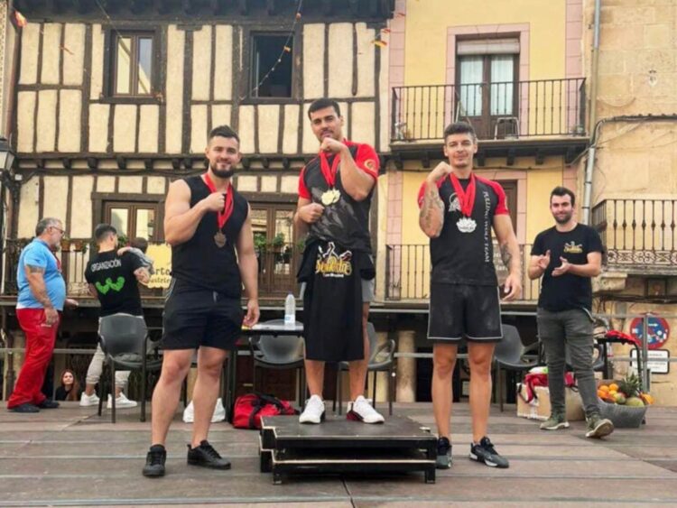 Sepúlveda acogerá el 9 de agosto su tercer Open de Armwrestling 1 Podio del Open de Armwrestling de Sepúlveda del año pasado.