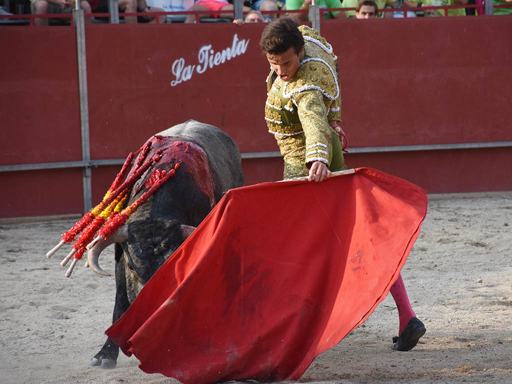 Natural de Eduardo Neyra a un novillo de Raso de Portillo en La Granja. / A.M.