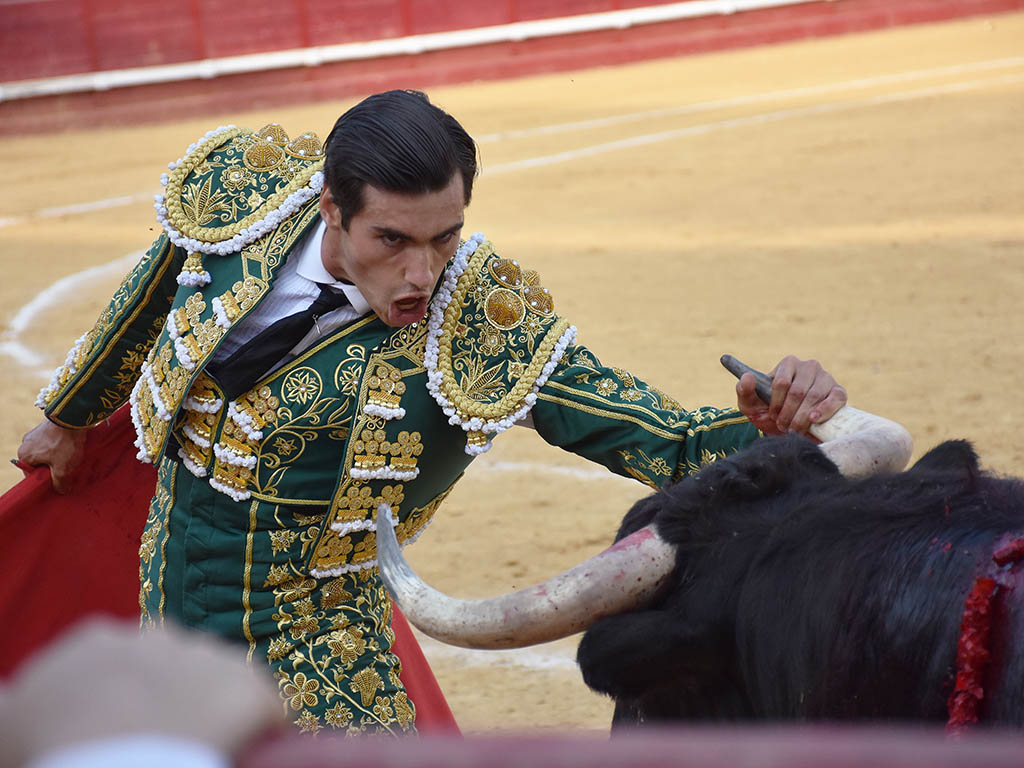 Desplante de Félix San Román. / A.M.