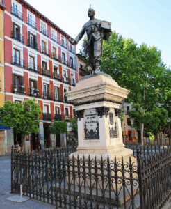 El teniente Florencio Cuesta Vicente: El Cascorro del Carracillo 2 Monumento a Eloy Gonzalo, héroe de Cascorro (Cuba), en Madrid.