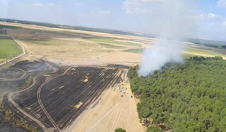 Fuentepelayo incendio