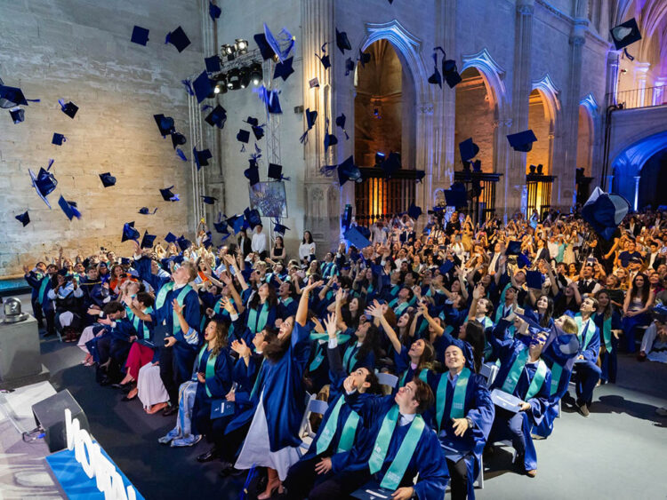 Acto de graduación de IE University en Segovia. / IEU