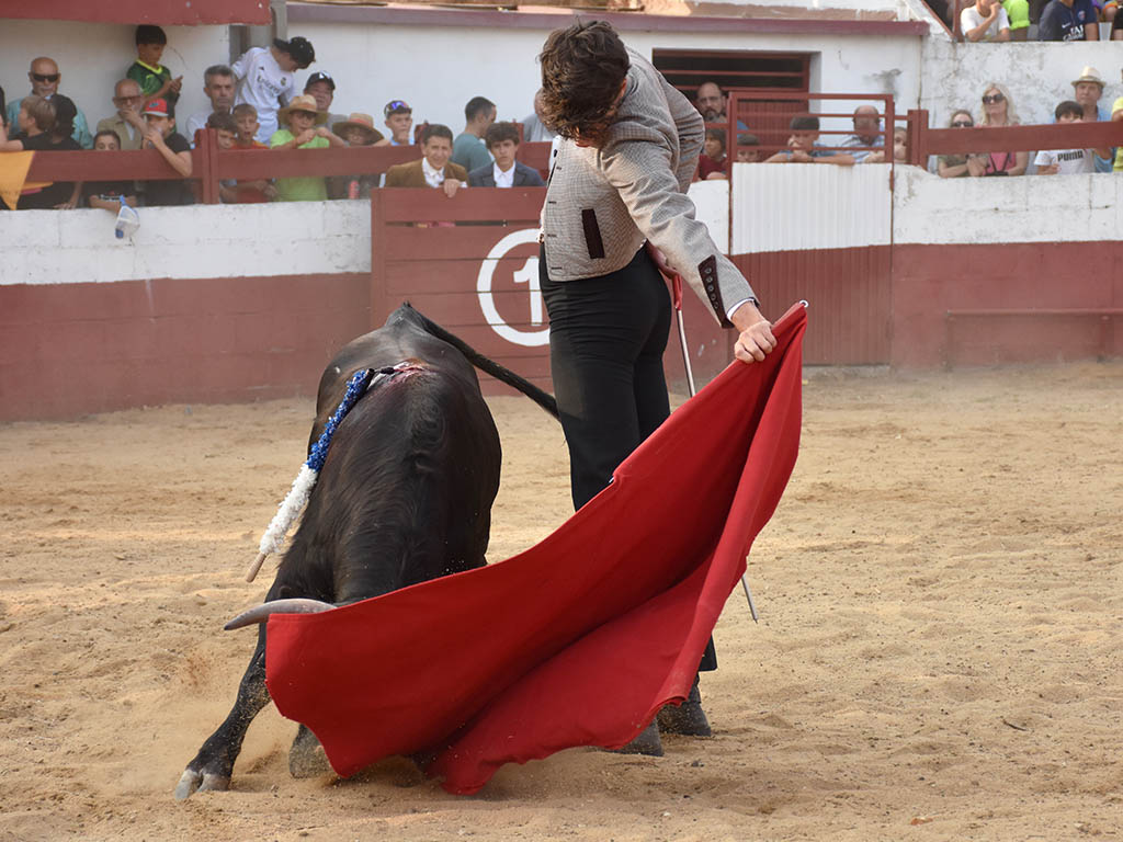 Yanguas de Eresma: la Tauromaquia del pueblo 4 Natural del segoviano Jesús Manso. / A.M.