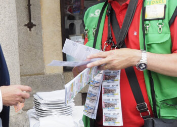 Cupón de la ONCE. / KAMARERO