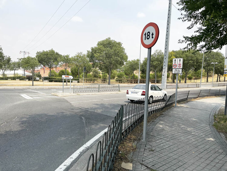 Abierta la licitación de obras de biodiversidad en Tejadilla, La Albuera, Nueva Segovia y el casco antiguo 1 Espacios libre de uso público anejos a la avenida Vicente Aleixandre, en Nueva Segovia. / HÉCTOR CRIADO