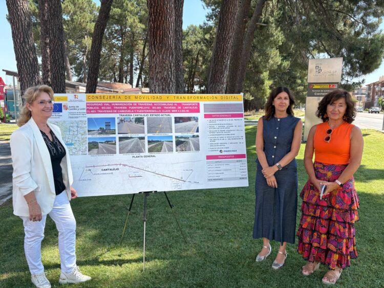 Visita a los trabajos desarrollados en la travesía / JCYL