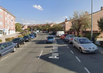 Avenida Vicente Aleixandre a la altura del número 86