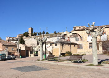 Foto de archivo. Vista de la localidad de Valleruela de Pedraza / A.M.