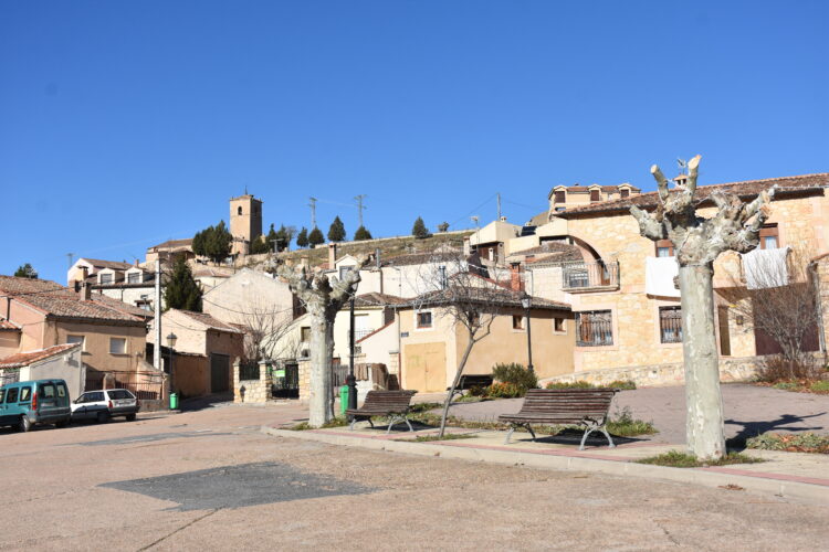 Foto de archivo. Vista de la localidad de Valleruela de Pedraza / A.M.