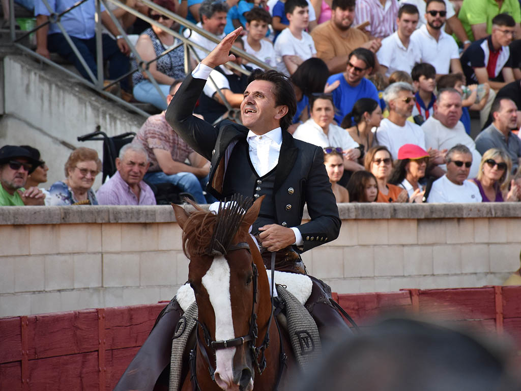 Diego Ventura, en Cantalejo. / A.M.