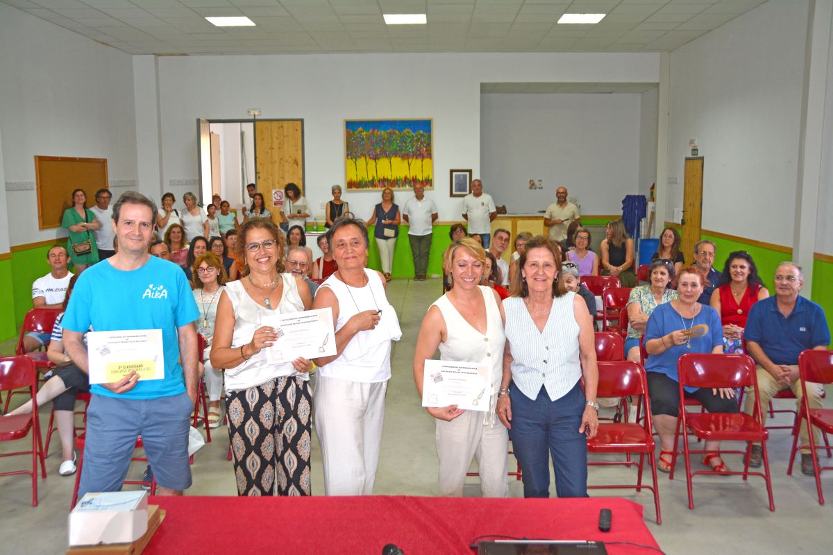 Las palabras y las letras como nexo de unión en Santiuste de San Juan Bautista 2 Ganadores del concurso de microrelatos.