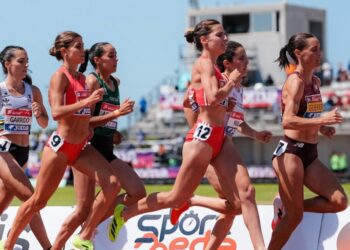 Águeda Marqués durante su participación en el Campeonato de España en Tarragona./E.A