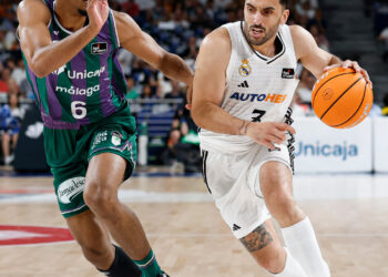 Facundo Campazzo en un encuentro de la pasada temporada./REAL MADRID