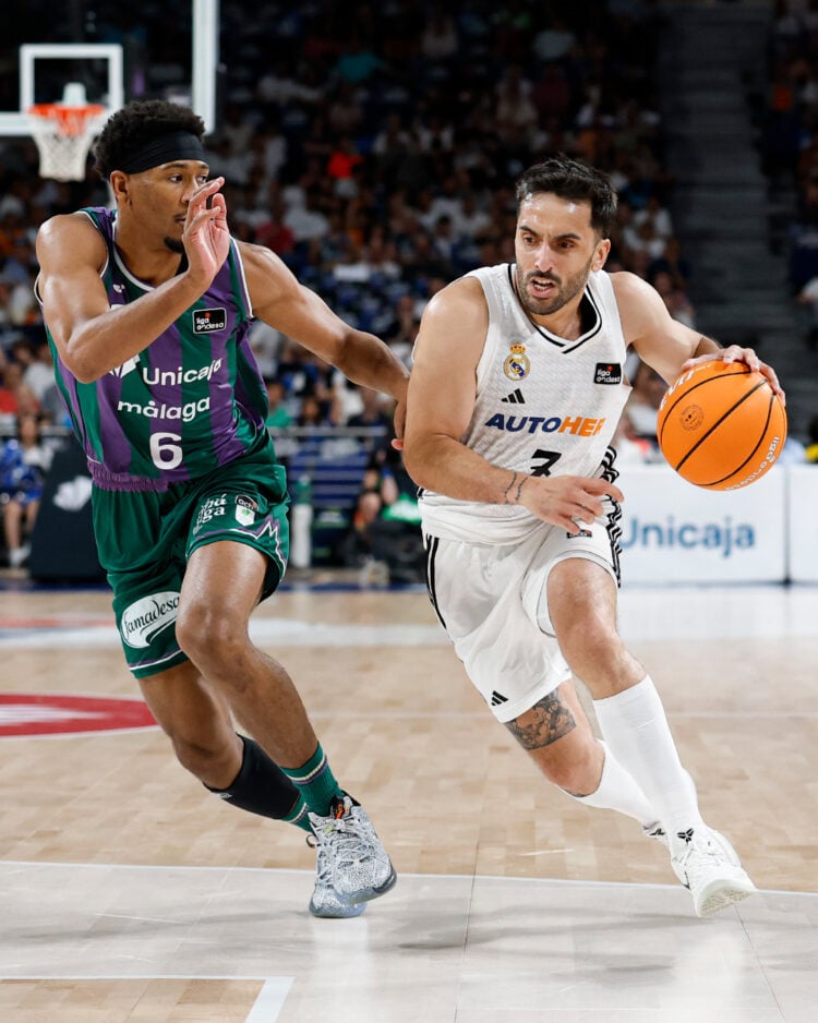 Facundo Campazzo en un encuentro de la pasada temporada./REAL MADRID