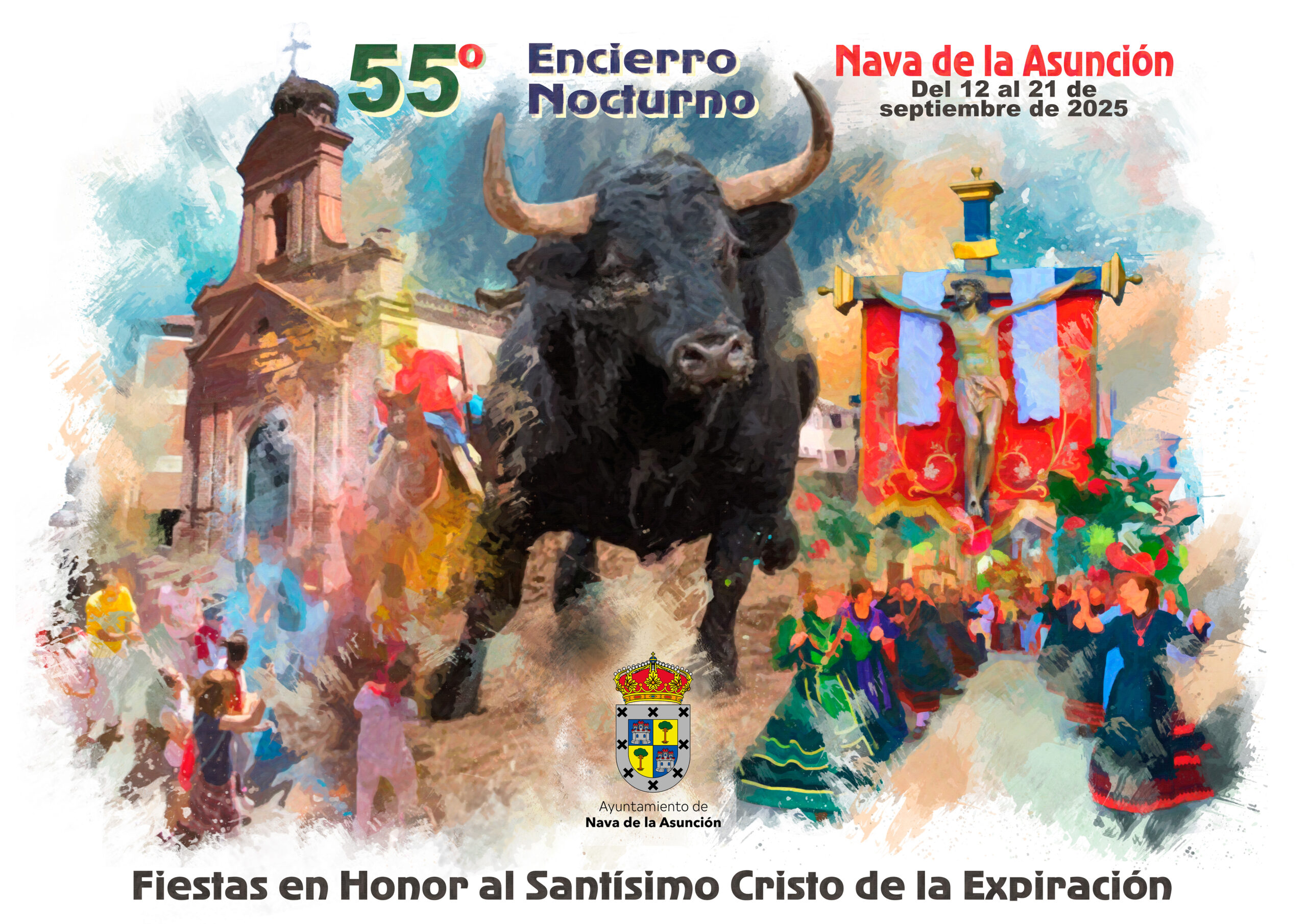 Antón Iglesias Fernández gana el concurso de carteles de las fiestas patronales de Nava de la Asunción 2 ‘Colores de Nava’ de Antón Iglesias Fernández gana el concurso de carteles de las fiestas patronales 2025 de Nava de la Asunción / AYTO. DE NAVA DE LA ASUNCIÓN