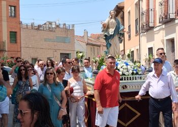 Instante de las celebraciones el pasado fin de semana / ÁLVARO PINELA