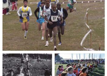 La cita del Cross Internacional de Cantimpalos cita a los mejores profesionales y a los más valientes de los chavales en los heladores inviernos de la meseta castellana. / Cross Internacional de Cantimpalos