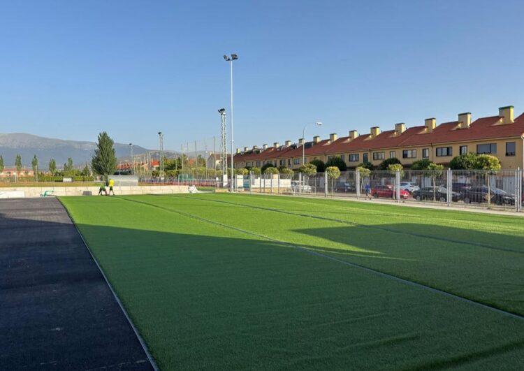 Las obras del campo anexo al José Antonio Minguela cogen forma 1 Estado actual al anexo al José Antonio Minguela./IMD SEGOVIA