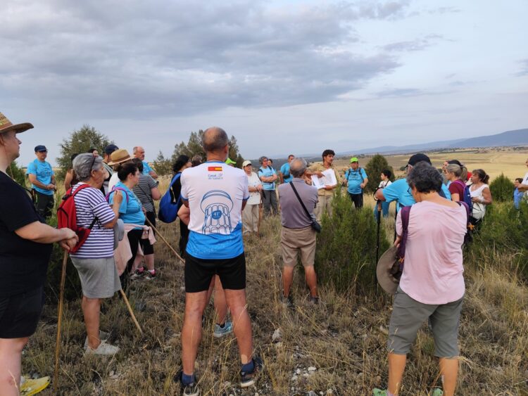 Visita guiada celebrada al Cerro del Castrejón / E.A.