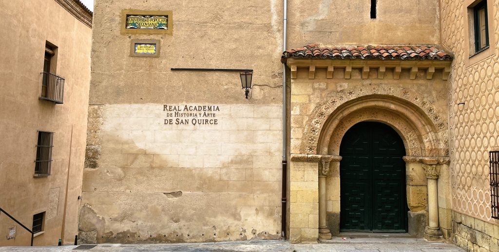 Real Academia de Historia y Arte de San Quirce. 