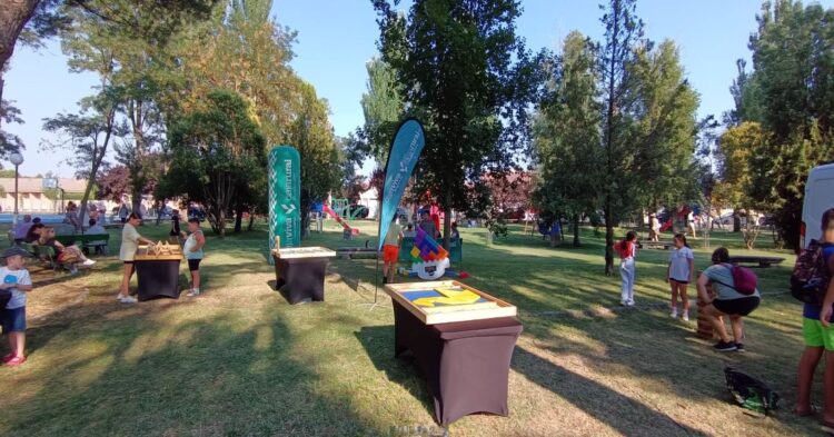 Los 'Retro Juegos' arrancan con éxito en Sanchonuño 1 Actividad celebrada en Sanchonuño / FUNDACIÓN CAJA RURAL DE SEGOVIA
