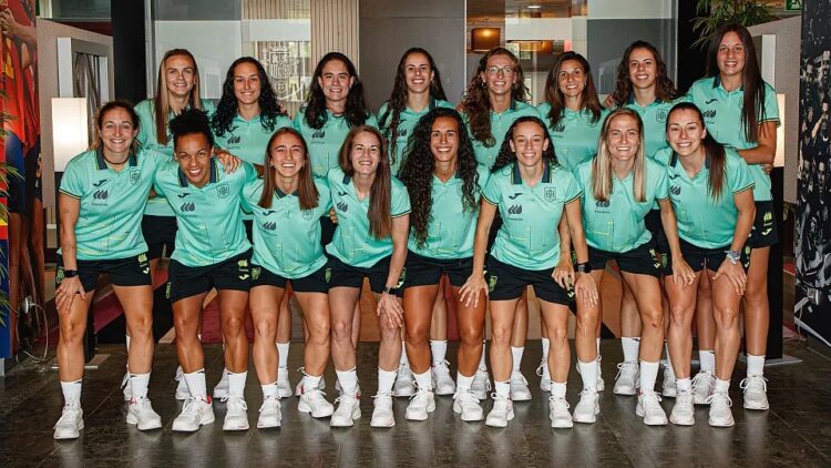 La Selección Española femenina de fútbol sala en su concentración./RFEF