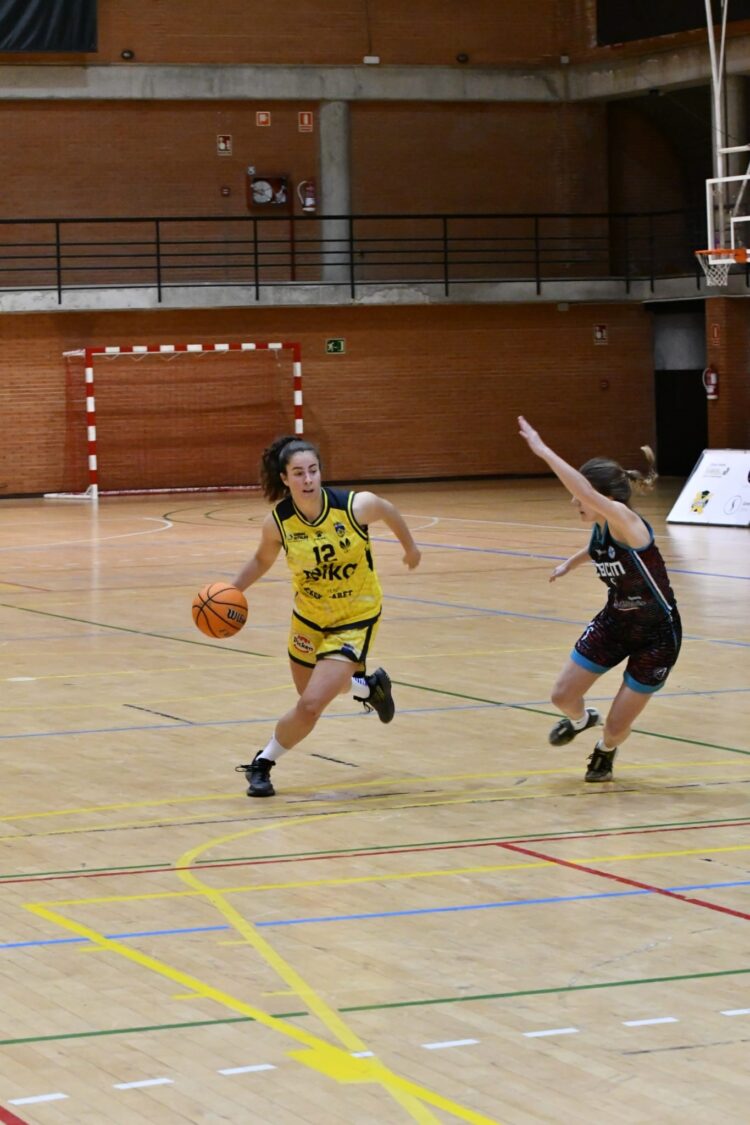 María Sanroma en un partido de la temporada pasada./CD SPORDEPORTE