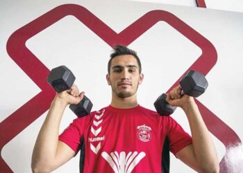 Guille Duque refuerza la zaga del CD Mojados./E.A