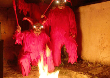 Los sepulvedanos consideran el diablillo como uno de sus símbolos de identidad. MARGARITA DE FRUTOS