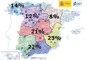 Un total de 827.000 desplazamientos están previstos hasta las 00.00 horas del domingo 3 de agosto en las carreteras de Castilla y León.             Fuente: DGT 