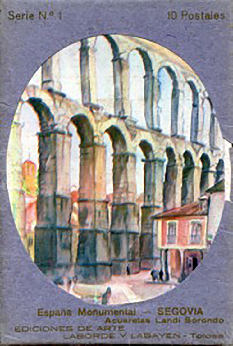 Carlos Landi Sorondo pintó Segovia 1 1