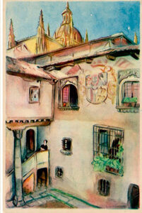 Carlos Landi Sorondo pintó Segovia 10 10