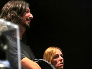 Carlos Polo: “El Talento es un viaje hacia la dignidad” 3 Carlos Polo durante la presentación de “El Talento”. Fotografía de Ana Hortelano.