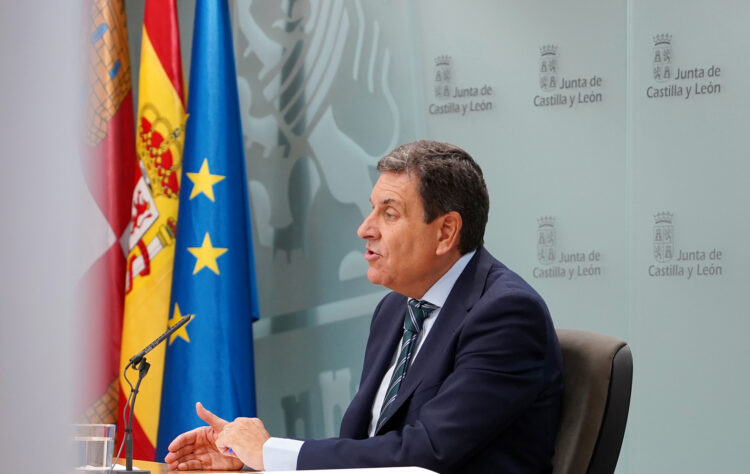 Rueda de prensa tras el Consejo de Gobierno. / Miriam chacón