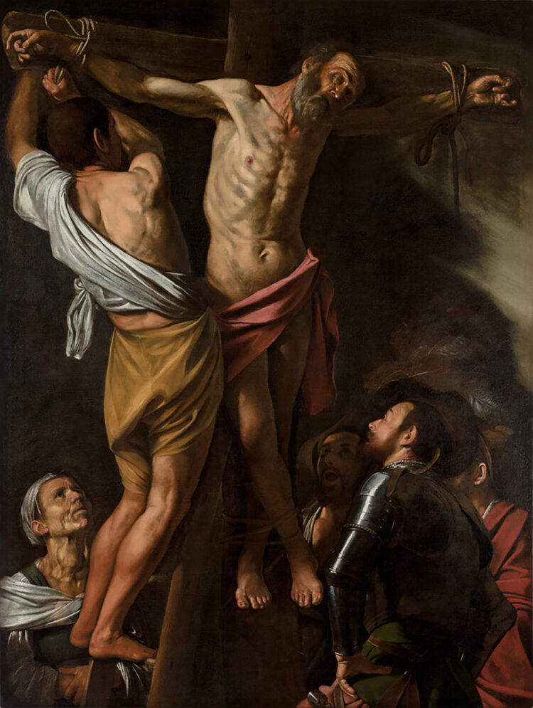 Un cuadro de Caravaggio se suma al catálogo de Nostra et Mundi 1 “La crucifixión de San Andrés”, de 1607.