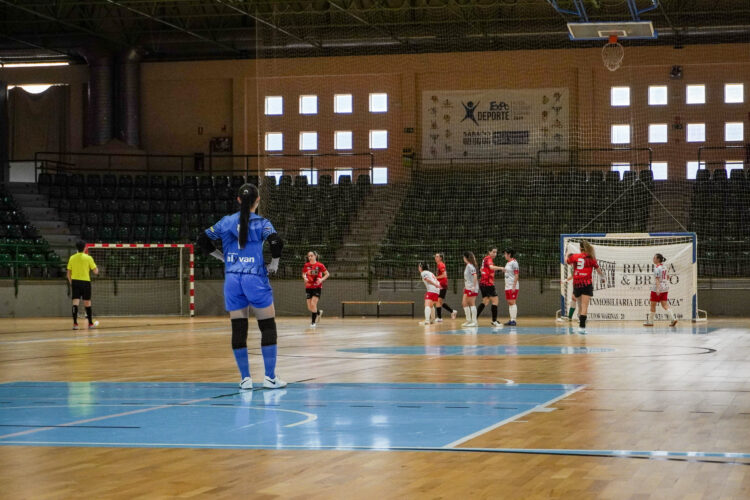 El IMD aprueba un récord histórico de ayudas al deporte segoviano 1 El Segosala femenino de Segunda División en un encuentro de la pasada temporada./HÉCTOR CRIADO