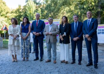 250915 Visita del consejero de movilidad a la Cuesta de los Hoyos