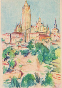 Carlos Landi Sorondo pintó Segovia 4 4