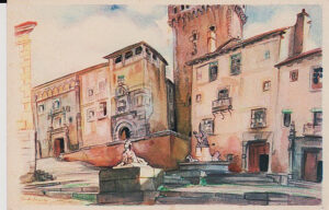 Carlos Landi Sorondo pintó Segovia 5 5