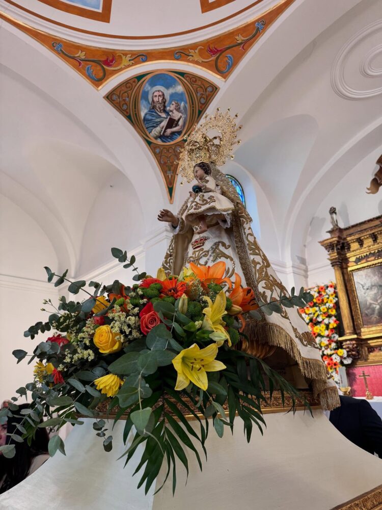 Los vecinos de Valverde del Majano renuevan la devoción por la Aparecida 1 Virgen de la Aparecida./AYUNTAMIENTO VALVERDE DEL MAJANO