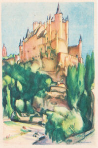 Carlos Landi Sorondo pintó Segovia 8 8